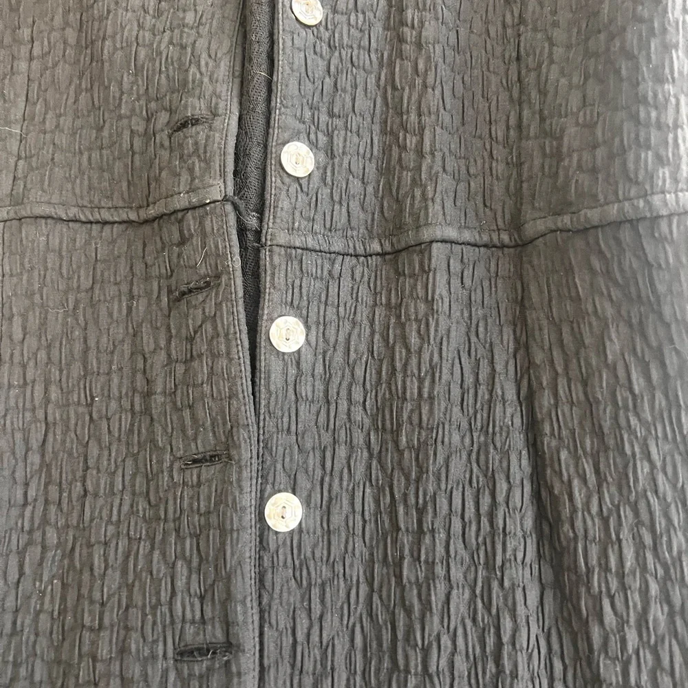 Jill McGowen Black Button-Up Coat - Picture 2 of 12
